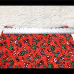 Topshop  Ditsy Orange floral high rise shorts 10 Photo 3