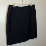 Anne Klein Black Textured Pencil Skirt 10P – Classic Lined Suit Skirt Photo 1