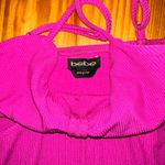 Bebe Magenta Midi Dress Small Photo 3