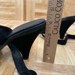 Tod's TOD’S Black Suede Leather Ankle Wrap Buckle Strap Heel Open Toe Sandals Size 39 Photo 4