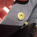 Vintage Avon Evening Bag Velvet and Beaded Bow with Braided Strap Black Formal Photo 7