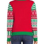 No Boundaries NWT  Juniors S Christmas Ugly Sweater Holiday Cute Reindeer Sequin Photo 3