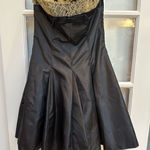 Betsey Johnson Vintage Evening Silk Whimsical Fairy Lace Satin Dress Size 6 S Photo 0