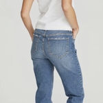 Driftwood NWT - Stella Straight Leg Jeans in Medium Wash Blue Denim Photo 0