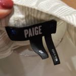 Paige  mint green striped button up sleeveless shirt Photo 4