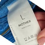 NWT MOTHER The Specialist Ankle Corduroy Jumpsuit Sky Diver Blue Size Large Photo 3