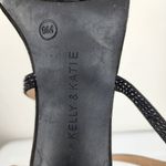 Kelly & Katie  Paloona Rhinestones Heels Sandals Strappy Pumps Black Size 9M Photo 8