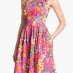 Kate Spade  Floral Sleeveless Mini Dress Pink 4 Photo 0