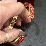 House of Harlow 1960 | Greek Motif Bangle Bracelet Red Photo 5