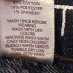 Ann Taylor  LOFT Modern Skinny Jeans Dark Wash Cotton Blend Size 4P Photo 5