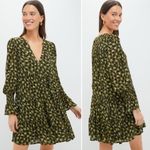 Tuckernuck Pomander Place Kenzo Swing Mini Dress Green Brushed Geo Size Small Photo 1