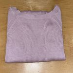 Lululemon  Unity Drop Back Long Sleeve Sweater Cashmere Blend‎ Dusty Rose Size 6 Photo 7