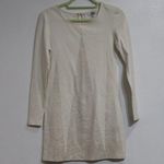 Olsenboye  Cream Long Sleeve Mini Dress Sz S Photo 0