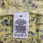 Aeropostale  floral lace button front cropped coquette tank top Photo 6