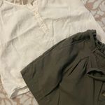 Cloth & Stone White Strappy Back Tank Photo 4