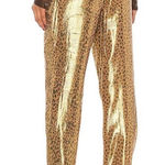 L'Academie L’Academie The Lara Pant Metallic Leopard Print Size Xlarge Photo 0