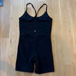 Old Navy Powerchill Romper Bodysuit Black Racerback One Piece Size Medium Photo 3