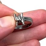 Vitaly “Perimeter” Silver Stainless Steel Size 7 Ring Streetwear Barbed Wire Photo 4