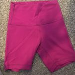 Lululemon Pink  Biker Shorts Align Photo 0