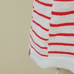Loft  mixed striped short sleeve sweater size small Photo 7