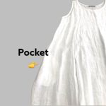 NWOT 🔥Linen Balloon Style Dress White Size undefined Photo 7