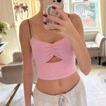 PacSun  Tank Top Crop Pink Photo 0