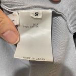 Adeam Light Grey Oversized Puff Sleeve Hoodie Sweatshirt Womens S Street Wear Gray Photo 2