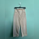 Spanx Womens Stretch Twill Wide Leg Cropped Pant Pale Pink And Green Bundle Sz S Photo 1