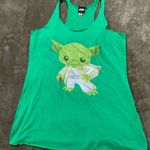 Star Wars  Yoda tank top green size L Photo 0