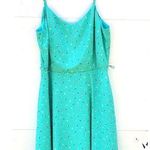 Pink Owl  apparel Womens size medium sleeveless sailboat print teal dress Photo 0