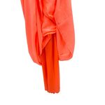 L'ATISTE NWT by Amy Medium Flowy Gauzy Beach Bright Neon Open Back Maxi Dress Photo 5