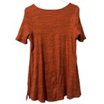 LuLaRoe  Blouse Size Small Asymmetrical Short Sleeve Stretch Teacher Office City‎ Photo 1