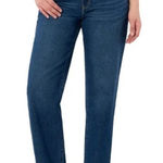 Seven7  Loose High Rise Straight Leg Jeans NWT Blue Size 12 Photo 0