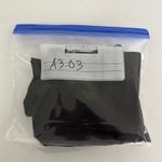 Gymshark Black Joggers Athletic Track Pants White Piping Logo Womens Small Photo 10