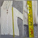 Old Navy Womens Large Vintage Cable Knit Hooded Sweater Y2K Bella Elena Gilbert Photo 8