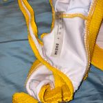SheIn BNWOT Textured Ribbed Yellow Bikini Set Photo 3