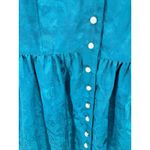 Victoria's Secret Vintage Gold Label Satin Button Up Sleep Dress Shirt S/M Photo 3