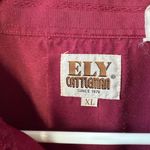 The Vintage Shop Ely Cattleman Pearl Red Plaid Vintage 90s Snap Button Down Shirt Western XL Photo 2