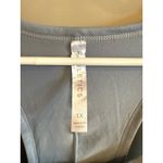 Fabletics  Athletic Tank Top Blue Gray 1X Racerback Workout Gym Photo 1