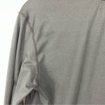 Orange Theory Womens Gray Mock Neck Quarter Zip Pullover Active Wear Top Size S Photo 3