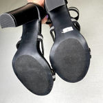 Torrid  | Strappy Black‎ High Heel Shoes Sparkley 9.5W Photo 7