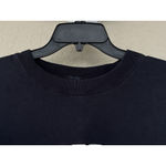 John Galt  Womens Crewneck Georgetown Hoyas NCAA Fleece Sweatshirt Blue One Size Photo 2