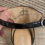 Michael Kors Women's Black Patent Leather w/Ankle Strap Size 6.5. SKU 1861 Photo 2