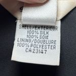 Talbots ‎ Floral 100% Silk Fit and Flare Lined Dress 8P Petite Back Zip Ruched Photo 4