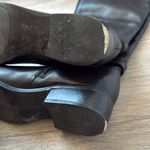 Ralph Lauren  Makaila Black Leather Riding Boots Size 6.5 Designer Classic Photo 6