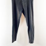 Beyond Yoga  Softshine High Waisted Midi Foil Glitter Leggings Gray Medium Photo 7