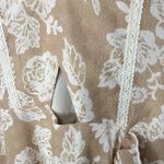 NEW NWT Joyfolie Netta Dress in‎ Lacey Floral Size Large Ruffles Cut Photo 5