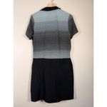 Adidas  Women's Black Grey Golf Range Dress Short Sleeve V-Neck Pockets Size L Photo 4