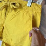 Bright Yellow Cotton Shorts Size 0 Photo 7