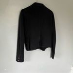 Aeropostale Button Up Military Style Fall Spring coat jacket Black Medium Photo 4